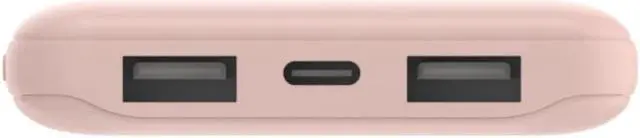 Alt view image 12 of 15 - Belkin BOOSTCHARGE 10000mAh USB-C Power Bank Rose Gold BPB011BTRG