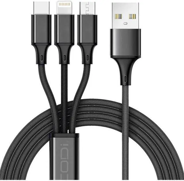 Alt view image 3 of 3 - Codi USB Fast Multi Charging Cable