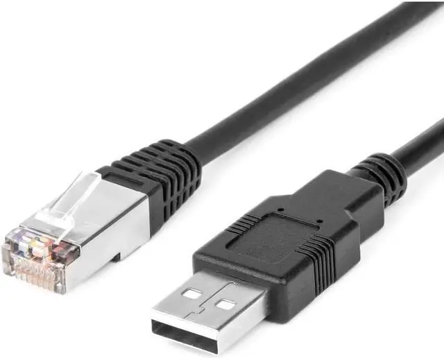 Alt view image 5 of 10 - Rocstor Premium Cisco USB Console Cable USB Type-A to RJ45 Y10C280B1