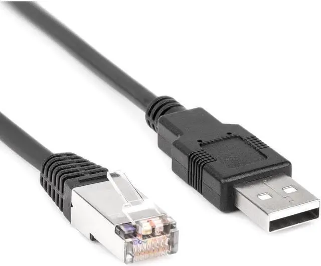 Alt view image 7 of 10 - Rocstor Premium Cisco USB Console Cable USB Type-A to RJ45 Y10C280B1