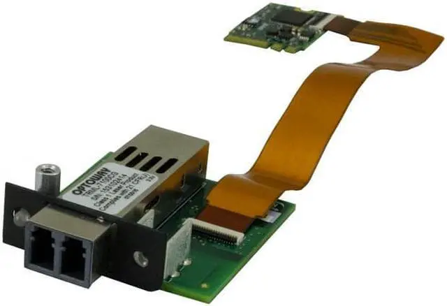 Alt view image 9 of 10 - Transition Networks Gigabit Ethernet Fiber Network Interface Card for Dell OptiPlex 7060/5060/3060