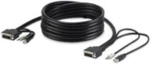 Alt view image 4 of 4 - 6FT TAA DVI/USB/AUD SKVM CBL DVI-D M/M USB A/B BAG AND LABEL