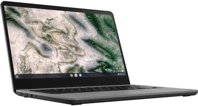 Alt view image 9 of 12 - Lenovo 14e Chromebook Gen 2 82M1000BUS 14" Chromebook - HD - 1366 x 768 - AMD 3015Ce Dual-core (2 Core) 1.20 GHz - 4 GB Total RAM - 4 GB On-board Memory - 32 GB Flash Memory - Storm Gray, Dark Gr