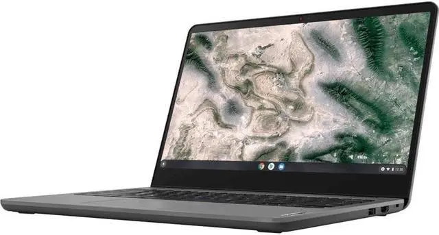 Alt view image 12 of 12 - Lenovo 14e Chromebook Gen 2 82M1000BUS 14" Chromebook - HD - 1366 x 768 - AMD 3015Ce Dual-core (2 Core) 1.20 GHz - 4 GB Total RAM - 4 GB On-board Memory - 32 GB Flash Memory - Storm Gray, Dark Gr