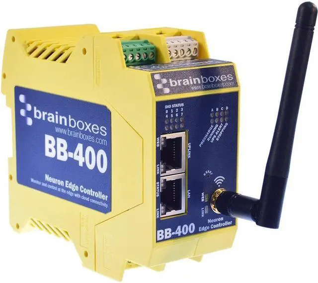 Alt view image 4 of 10 - Brainboxes NeuronEdge BB-400 Smart Industrial Controller BB400