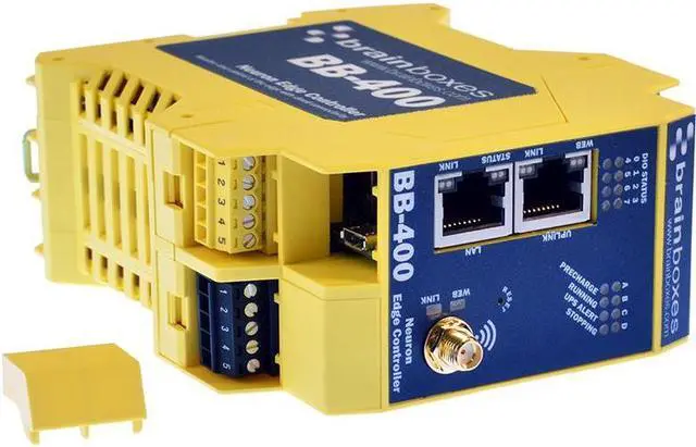 Alt view image 6 of 10 - Brainboxes NeuronEdge BB-400 Smart Industrial Controller BB400