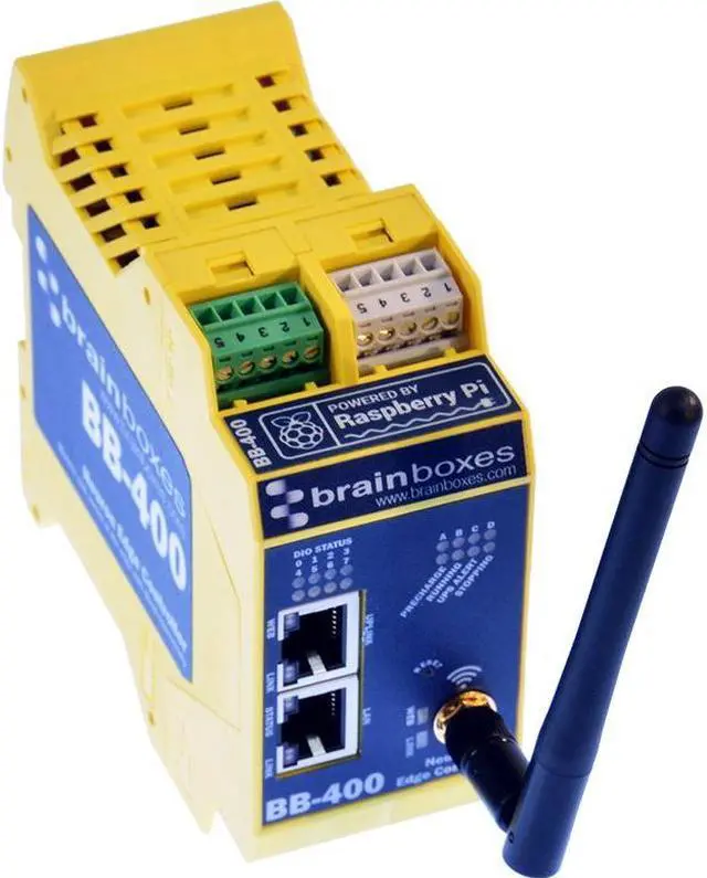 Alt view image 7 of 10 - Brainboxes NeuronEdge BB-400 Smart Industrial Controller BB400
