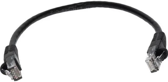 Alt view image 7 of 13 - AddOn 10ft RJ-45 (Male) to RJ-45 (Male) Straight Black Cat6 UTP PVC Copper Patch Cable - 10.01 ft Category 6 Network Cable for Network Device - First End: 1 x RJ-45 Male Network - Second End: 1 x RJ-4