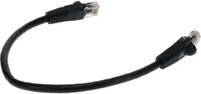 Alt view image 8 of 13 - AddOn 10ft RJ-45 (Male) to RJ-45 (Male) Straight Black Cat6 UTP PVC Copper Patch Cable - 10.01 ft Category 6 Network Cable for Network Device - First End: 1 x RJ-45 Male Network - Second End: 1 x RJ-4
