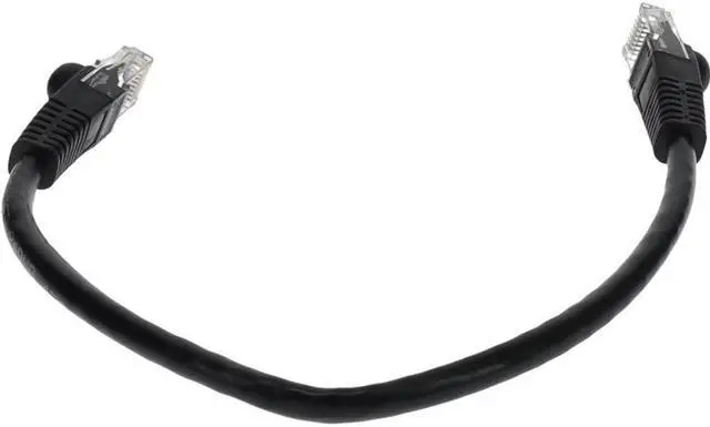Alt view image 12 of 13 - AddOn 10ft RJ-45 (Male) to RJ-45 (Male) Straight Black Cat6 UTP PVC Copper Patch Cable - 10.01 ft Category 6 Network Cable for Network Device - First End: 1 x RJ-45 Male Network - Second End: 1 x RJ-4
