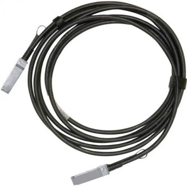Alt view image 10 of 10 - Mellanox Passive Copper cable, IB EDR, up to 100Gb/s, QSFP28, 3m, Black, 26AWG