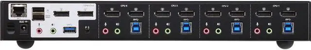 Alt view image 13 of 13 - 2 Port USB3.0 4K DisplayPort Dual Display KVMP