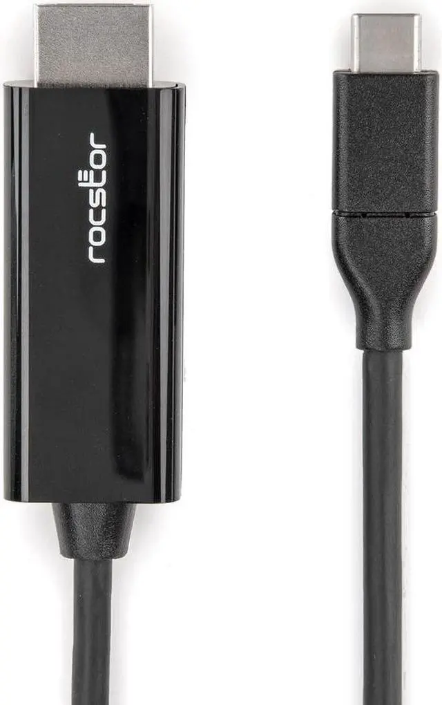 Alt view image 6 of 9 - Rocstor Premium USB-C to HDMI Cable 4K 60Hz