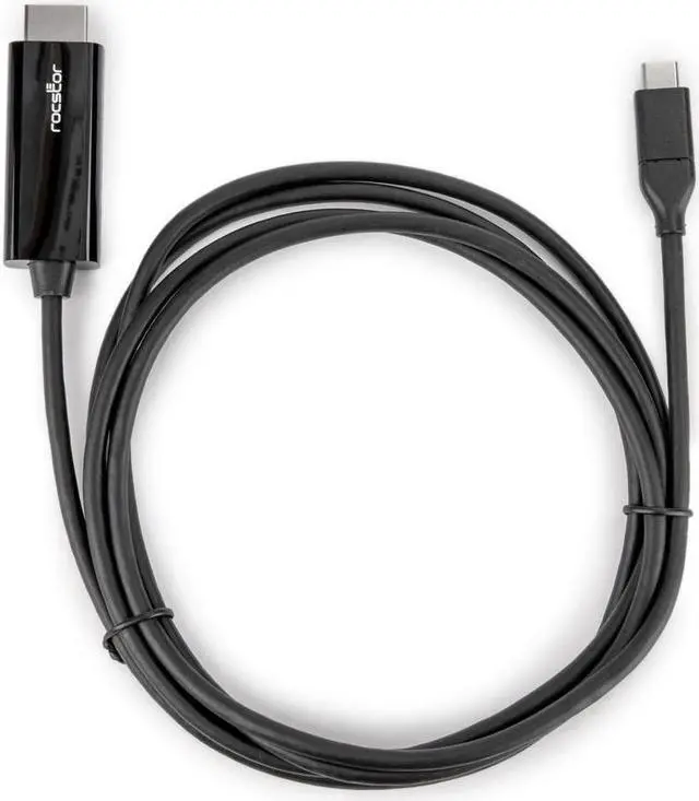 Alt view image 8 of 9 - Rocstor Premium USB-C to HDMI Cable 4K 60Hz