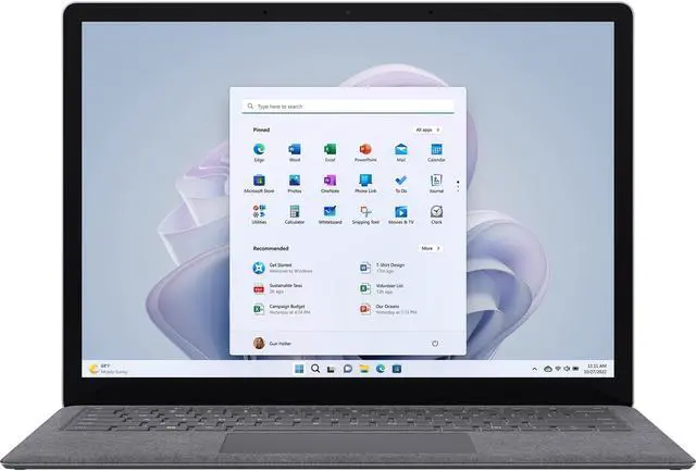 Alt view image 7 of 9 - Microsoft Surface Laptop 5 13.5" Touchscreen Notebook - 2256 x 1504 - Intel Core i5 12th Gen i5-1245U - Intel Evo Platform - 8 GB Total RAM - 512 GB SSD - Platinum - TAA Compliant - Intel Chip -