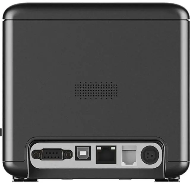 Alt view image 10 of 16 - Adesso NuPrint 330 Desktop Direct Thermal Receipt Printer Monochrome Black