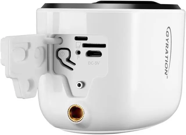 Alt view image 5 of 7 - Gyration Cyberview 2010 2MP Smart WiFi Wireless Camera, White