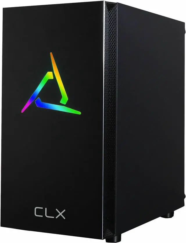 Alt view image 4 of 6 - CLX SET Gaming PC - AMD Ryzen 5 3600 3.6GHz 6-Core , 8GB DDR4 2666, GeForce GTX 1650 4GB, 480GB SSD, WiFi, Black Mini-Tower RGB, Windows 11 Home