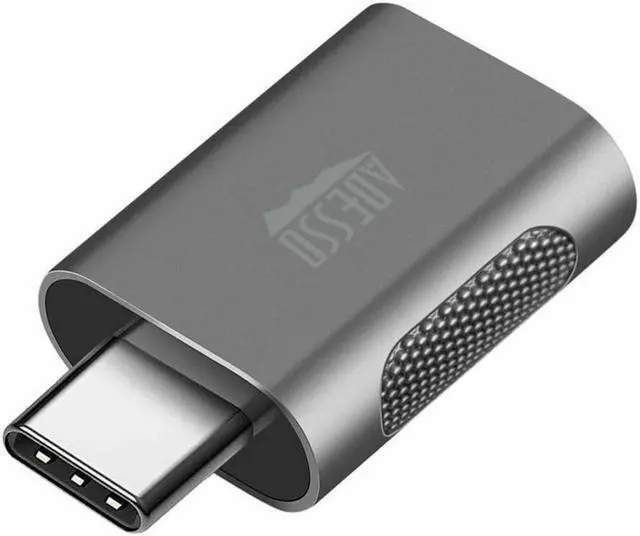 Alt view image 11 of 14 - Adesso ADP-300 On The Go USB A to USB C Adapter ADP-300-4