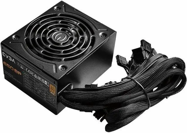 Alt view image 2 of 20 - 650 BP 650W Power Supply - Internal - 3.3 V DC @ 20 A, 5 V DC @ 20 A, 12 V DC @ 54.2 A, -12 V DC @ 0.3 A, 5 V DC @ 3 A Output - 650 W - 1 Fan(s) - 85% Efficiency