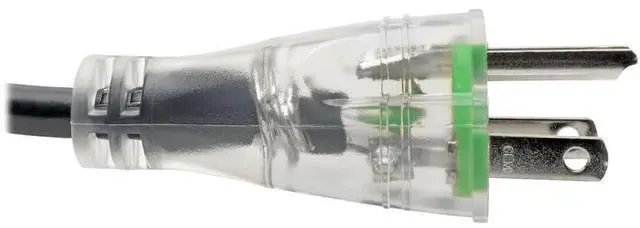 Alt view image 13 of 15 - Tripp Lite Model P006-015-HG13CL 15 ft. Hospital-Grade Computer Power Cord with Clear Plugs, 13A, 16 AWG (NEMA 5-15P to IEC-320-C13)