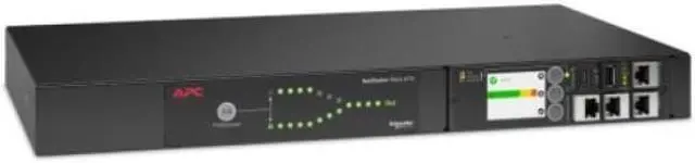 Main image of APC by Schneider Electric NetShelter Automatic Transfer Switch - 8 x IEC 60320 C13, 1 x IEC 60320 C19