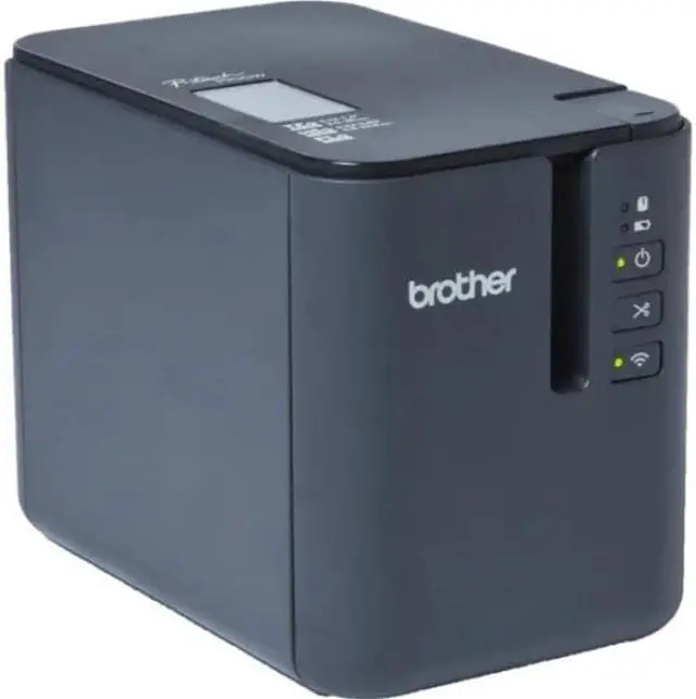 Alt view image 3 of 5 - Brother PT-P900Wc Desktop Thermal Transfer Monochrome Printer PTP900WC