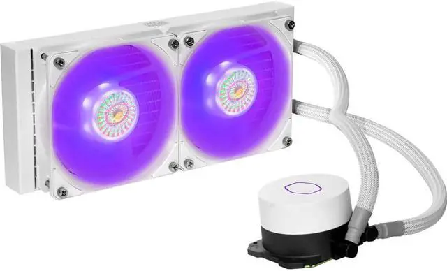 Alt view image 8 of 17 - CoolerMaster MasterLiquid PL360 FLUX 30th Edition Close-Loop AIO CPU Liquid Cooler,Gen2 ARGB Dual Loop Pump, 360mm Radiator, Mobius 120P Fans, AMD Ryzen AM5/AM4, Intel LGA1700/1200 (MLY-D36M-A23PZ-30)