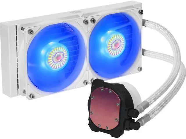 Alt view image 10 of 17 - CoolerMaster MasterLiquid PL360 FLUX 30th Edition Close-Loop AIO CPU Liquid Cooler,Gen2 ARGB Dual Loop Pump, 360mm Radiator, Mobius 120P Fans, AMD Ryzen AM5/AM4, Intel LGA1700/1200 (MLY-D36M-A23PZ-30)