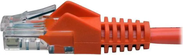 Alt view image 19 of 20 - Tripp Lite 5ft Cat5e 350 MHz Snagless Molded UTP Patch Cable (RJ45), Orange