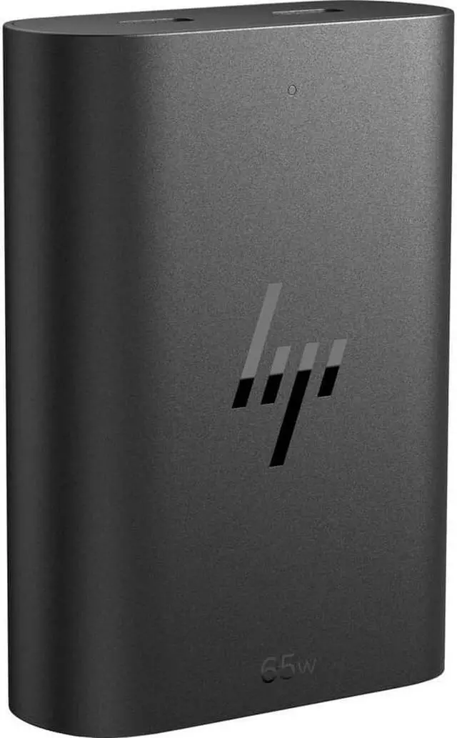 Alt view image 7 of 12 - HP 65W GaN USB-C Laptop Charger