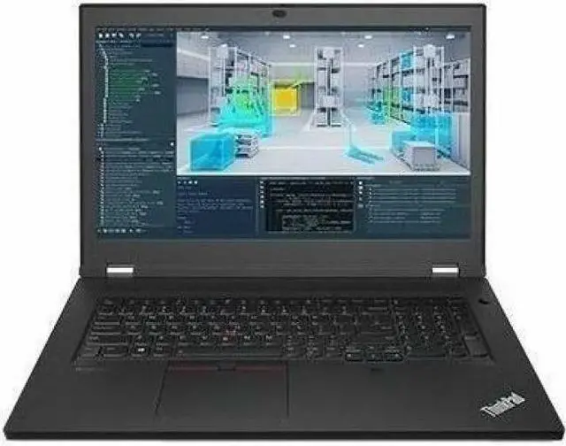 Alt view image 3 of 12 - Lenovo ThinkPad P17 G2 20YU0072US 17.3" Mobile Workstation - Full HD - 1920 x 1080 - Intel Core i7 11th Gen i7-11800H Octa-core (8 Core) 2.30 GHz - 16 GB Total RAM - 512 GB SSD - Black - Intel WM