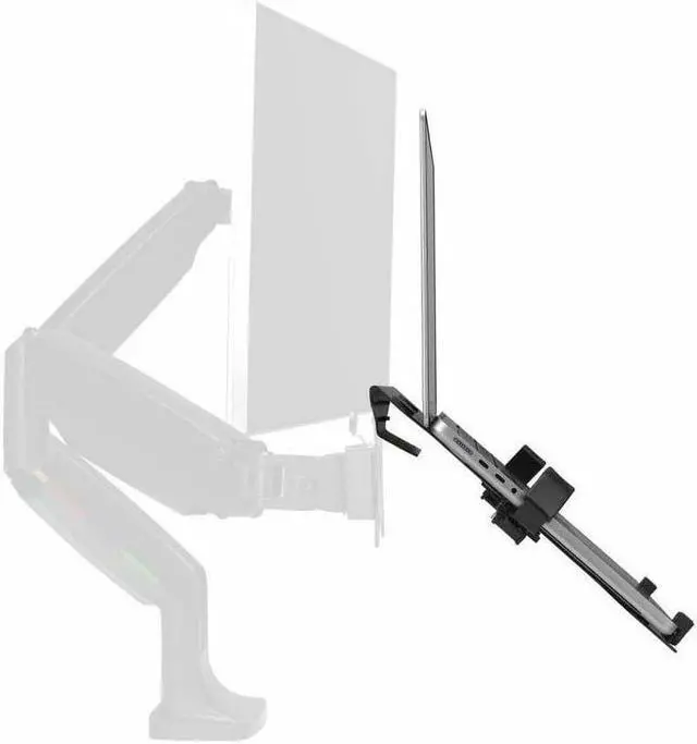 Alt view image 2 of 10 - Kensington Mounting Bracket for Notebook, MacBook - Black - 15.6" to 16" Screen Support - 9.90 lb Load Capacity - 75 x 75, 100 x 100 - VESA Mount Compatible - 1