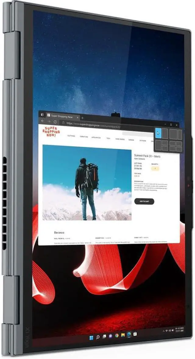 Alt view image 14 of 20 - Lenovo ThinkPad X1 Yoga Gen 8 - 14" - Intel Core i7 - 1365U - Intel (21HQ000CUS)