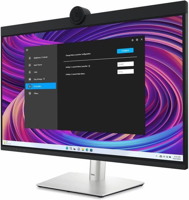 Alt view image 2 of 13 - UltraSharp U3224KB 31.5" Webcam 6K LED LED Monitor - 16:9 - 32" Class - In-plane Switching (IPS) Black Technology - 6144 x 3456 - 1.07 Billion Colors - 450 Nit - 5 ms - 60 Hz Refresh Rate -