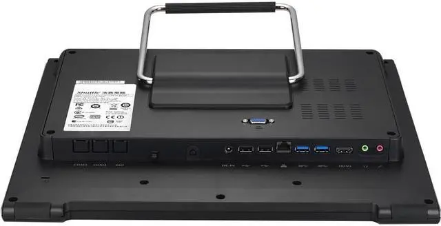 Alt view image 6 of 10 - Shuttle XPC X50V8 Barebone System - Desktop - Socket BGA-1528 - 1 x Processor Support - Intel Celeron 10th Gen 5205U Dual-core (2 Core) - Intel Chip - 15.6" Active Matrix TFT LCD Touchscreen 1366