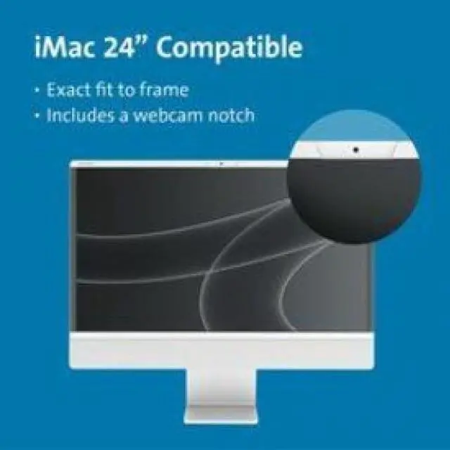Alt view image 7 of 19 - Kensington SA240 Privacy Screen for Apple iMac 24"