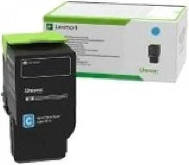 Alt view image 5 of 5 - Lexmark 78C1XCE Cyan Extra High Yield Contract Toner Cartridge