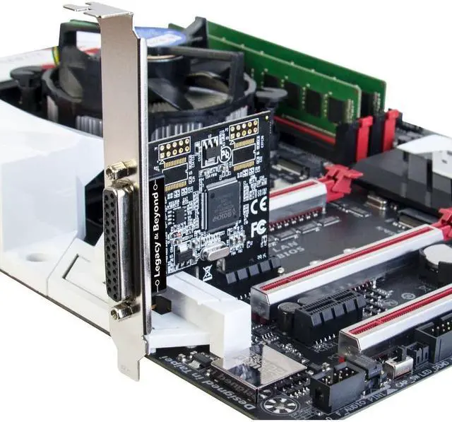 Alt view image 14 of 15 - SIIG Single Parallel Port PCIe Card LB-P00014-S1