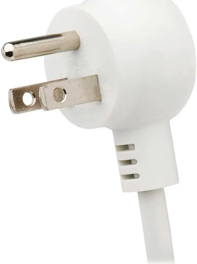 Alt view image 6 of 8 - Eaton Tripp Lite Series Safe-IT 30W 2-Outlet Surge Protector 5-15R Outlets, 3 USB Ports, 6 ft. 1.8 m Cord, 300 Joules, Antimicrobial Protection, White