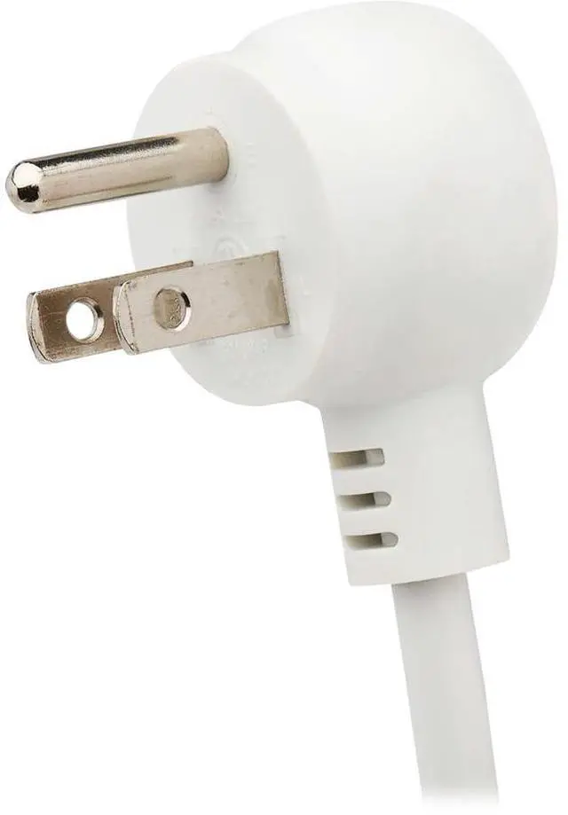 Alt view image 6 of 10 - Tripp Lite Safe-IT 57W 2-Outlet Surge Protector - 5-15R Outlets, 3 USB Ports, 8 ft. (2.4 m) Cord, 300 Joules, Antimicrobial Protection, TLP28PD57WCAM