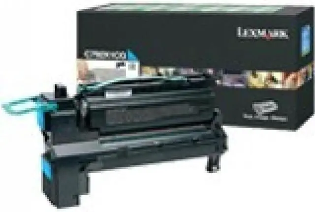 Alt view image 13 of 13 - Lexmark C792X4CG Extra High Yield Return Program Toner Cartridge - Cyan