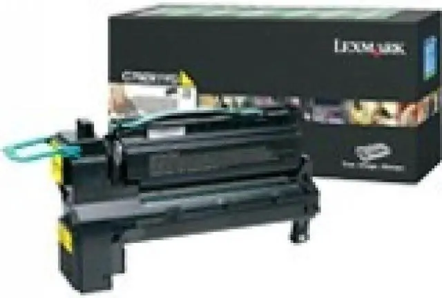 Alt view image 15 of 16 - Lexmark C792X4YG Extra High Yield Return Program Toner Cartridge - Yellow
