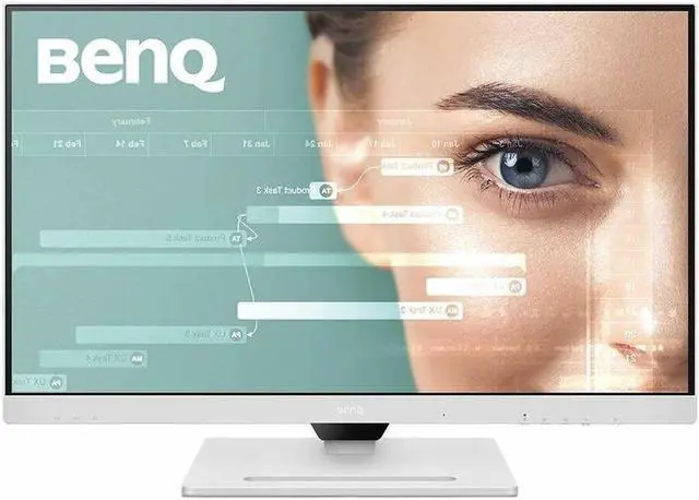 Alt view image 2 of 20 - BenQ GW2790QT Eye Care Monitor 27" 1440p 75Hz | IPS| Eye-Care Tech | 99% sRGB | Brightness Intelligence | Noise-Cancelling Mic & Speakers | Ergonomic | USB-C (65W) | USB Hub | DaisyChain