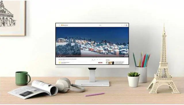 Alt view image 4 of 20 - BenQ GW2790QT Eye Care Monitor 27" 1440p 75Hz | IPS| Eye-Care Tech | 99% sRGB | Brightness Intelligence | Noise-Cancelling Mic & Speakers | Ergonomic | USB-C (65W) | USB Hub | DaisyChain