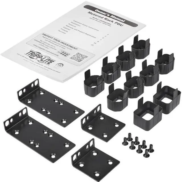 Alt view image 8 of 11 - Tripp Lite PDU Metered 8-Outlet C13 2 C19 208/240V L6-20P PDUMH20HVL66