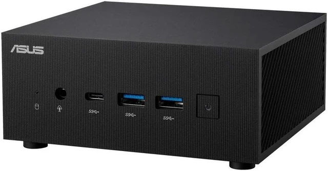 Alt view image 6 of 9 - Asus ExpertCenter PN53-SYS782PX1TD0 Desktop Computer - AMD Ryzen 7 6800H 3.20 GHz - 8 GB RAM DDR5 SDRAM - 256 GB M.2 PCI Express NVMe 4.0 SSD - Mini PC - Black - AMD Chip - Windows 11 Pro - AMD Radeon
