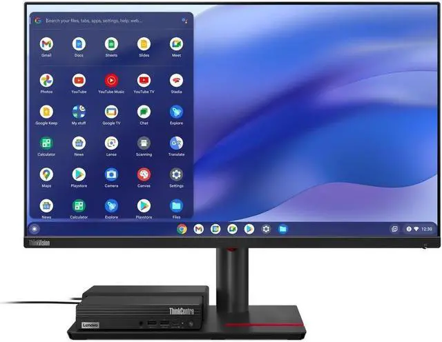 Alt view image 11 of 19 - Lenovo ThinkCentre M60q Chromebox - tiny - Core i5 1235U - 8 GB - S (12C6000BUS)