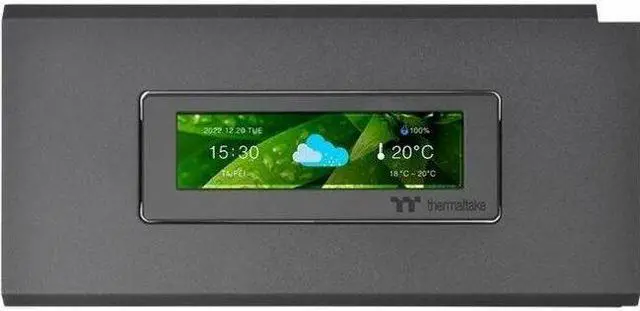 Alt view image 3 of 6 - Thermaltake Ceres 500 LCD Panel Kit Black AC-064-OO1NAN-A1