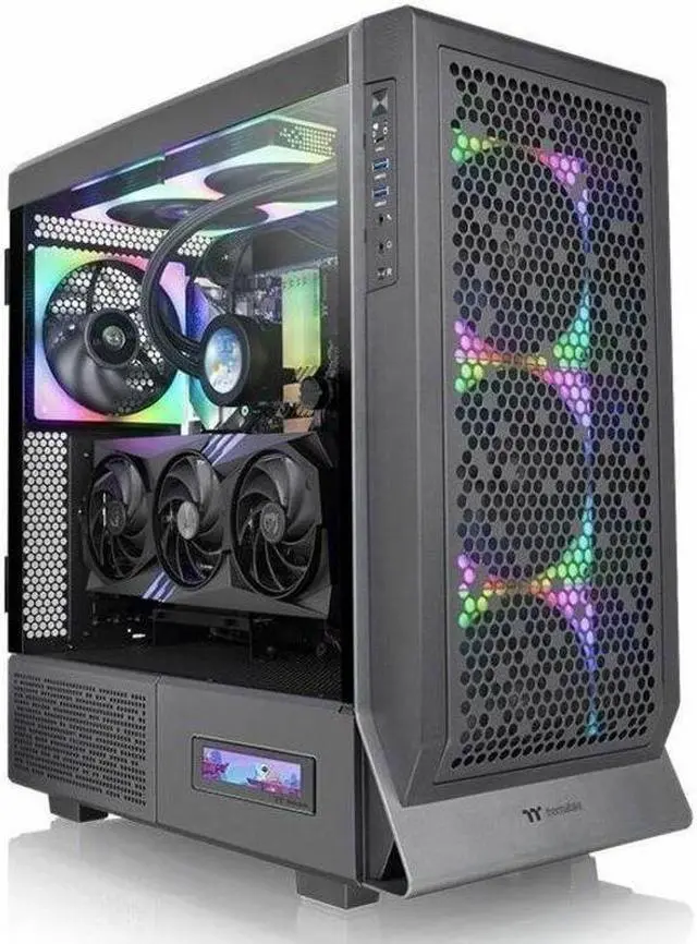 Alt view image 4 of 6 - Thermaltake Ceres 500 LCD Panel Kit Black AC-064-OO1NAN-A1